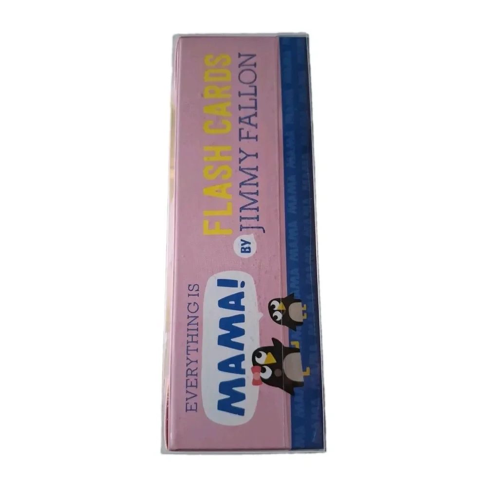 Everything Is Mama! 13 Double Sided Flash Cards by Jimmy Fallon First Words NEW